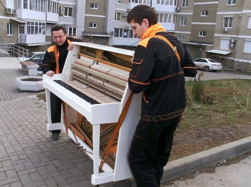 Перевозка пианино и рояля в Верхней Пышме — цена от 821 руб., грузчики, упаковка — Мастер24
